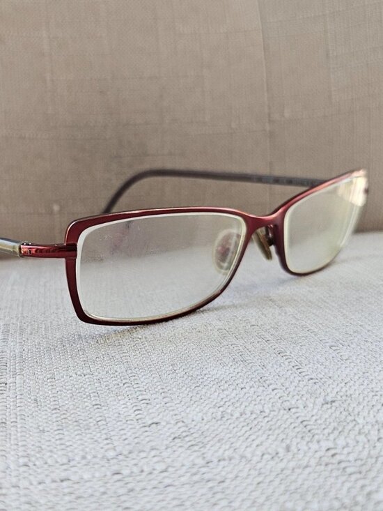 Nautica Accessories - Vintage Nautica Women Eyeglasses Frame Red Tone Metal Eyewear N7102 Glasses